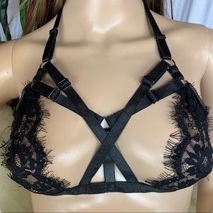 0378 Women Sexy Sheer Lace Brallete Bra
